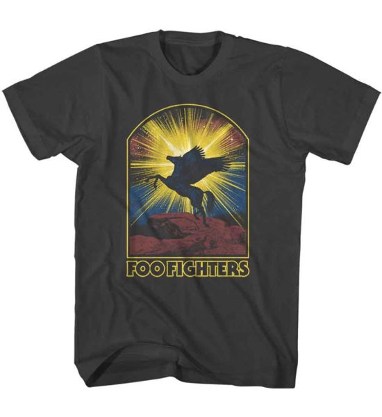 Foo Fighters: Pegasus - Black T-Shirt