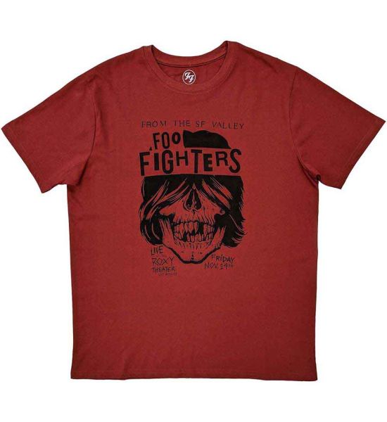 Foo Fighters: SF Valley - Red T-Shirt