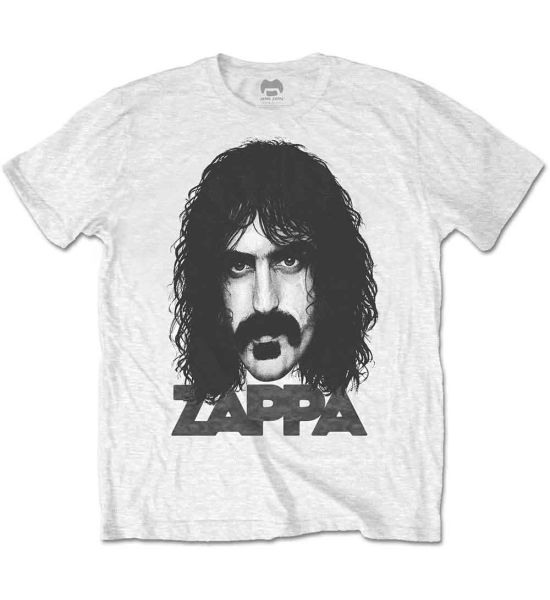 Frank Zappa: Big Face - White T-Shirt