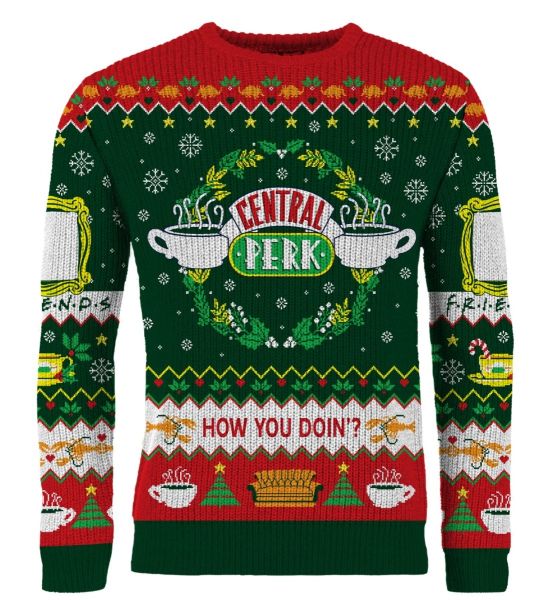 Friends: Central Perk Holiday Special Ugly Christmas Sweater/Jumper