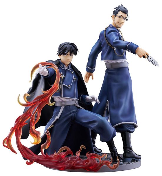 Fullmetal Alchemist: Brotherhood - Roy Mustang & Maes Hughes Kizuna PVC Statue (27cm) Preorder