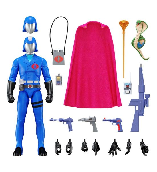 G.I. Joe Ultimates: Cobra Commander Action Figure (18cm) Preorder