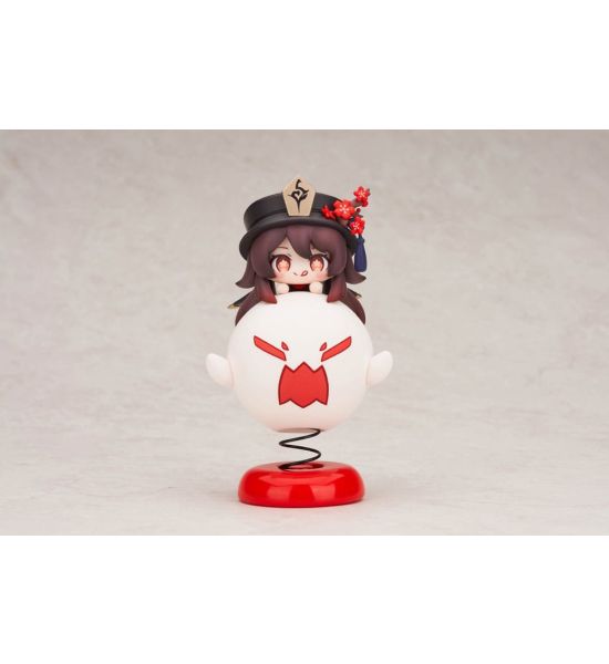 Genshin Impact: Hu Tao Chibi Chara Yurayura Stand Ver. PVC Statue (10cm)