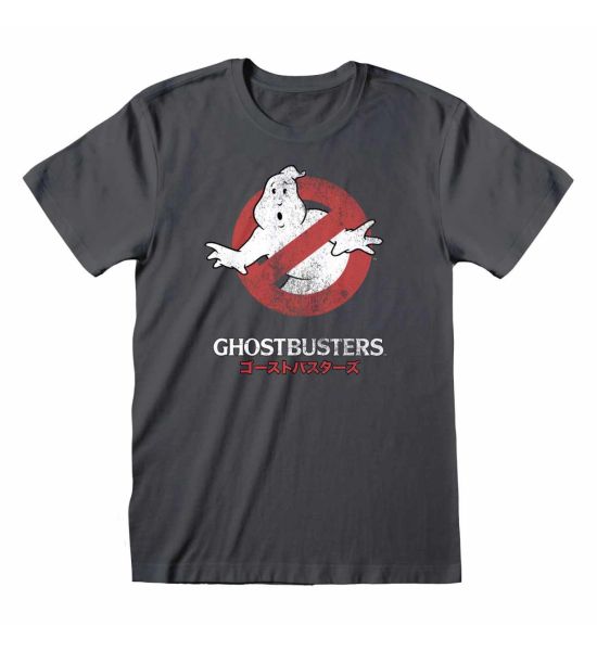 Ghostbusters: Japanese Text Logo T-Shirt