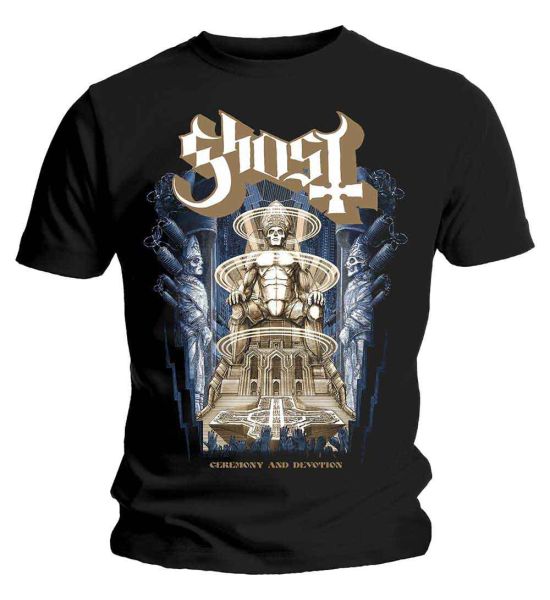 Ghost: Ceremony & Devotion - Black T-Shirt