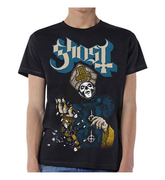 Ghost: Papa of the World - Black T-Shirt