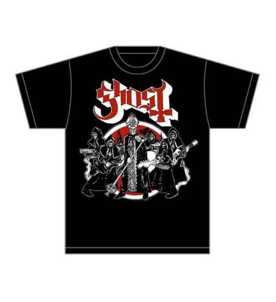 Ghost: Road to Rome - Black T-Shirt