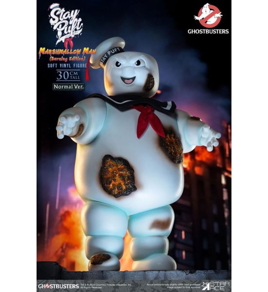 Ghostbusters: Stay Puft Marshmallow Man Burning Edition Soft Vinyl Statue Normal Version (30cm) Preorder