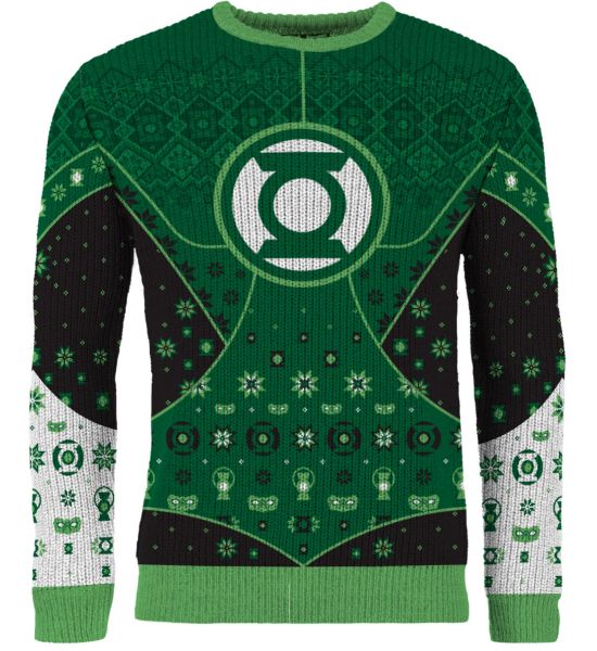 Buy Your Green Lantern Christmas Jumper Free Shipping Merchoid UK