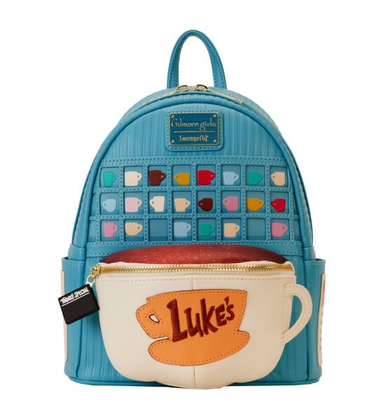 Loungefly Gilmore Girls: Luke's Diner Domed Coffee Cup Mini Backpack