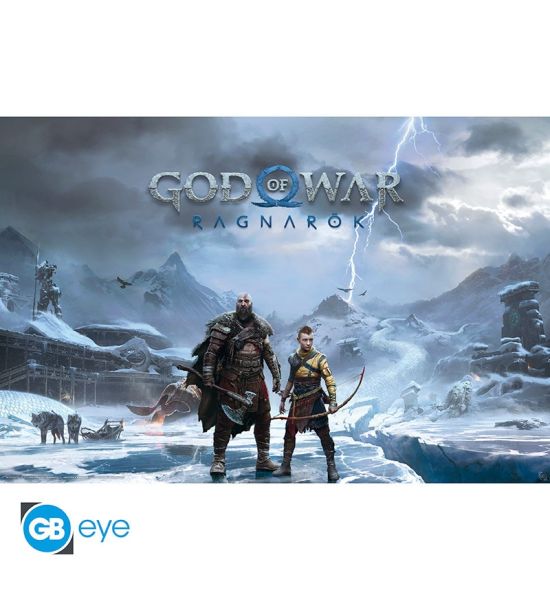 God Of War: Key Art Poster (91.5x61cm) Preorder