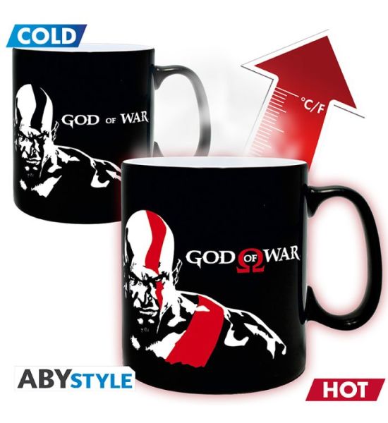 God of War: Kratos Heat Change Mug