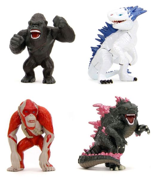 Godzilla: Nano Metalfigs Diecast Mini Figures 4-Pack (Wave 1) (4cm) Preorder