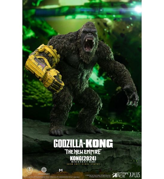 Godzilla vs. Kong: Kong with B.E.A.S.T. Glove Soft Vinyl Statue (30cm) Preorder