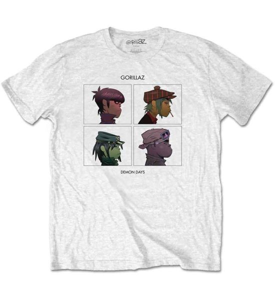 Gorillaz: Demon Days - White T-Shirt