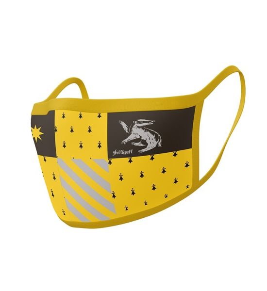 Harry Potter: Hufflepuff Face Mask (Pack of 2)