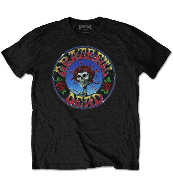 Grateful Dead: Bertha Circle Vintage Wash - Black T-Shirt