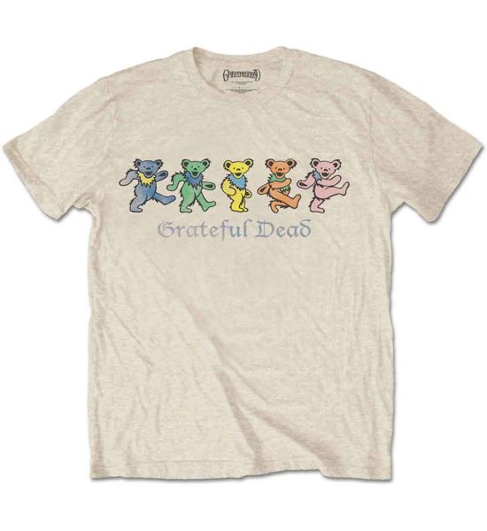 Grateful Dead: Dancing Bears - Sand T-Shirt