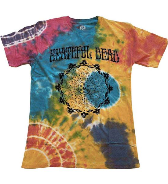 Grateful Dead: May '77 Vintage (Dip Dye, Tie Dye, Dye Wash) - Multicolour T-Shirt