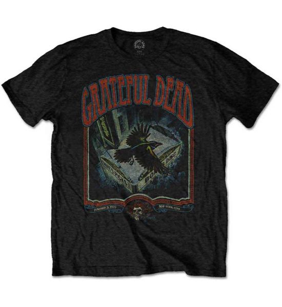 Grateful Dead: Vintage Poster - Black T-Shirt