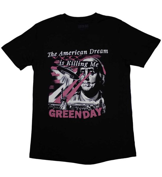 Green Day: American Dream - Black T-Shirt