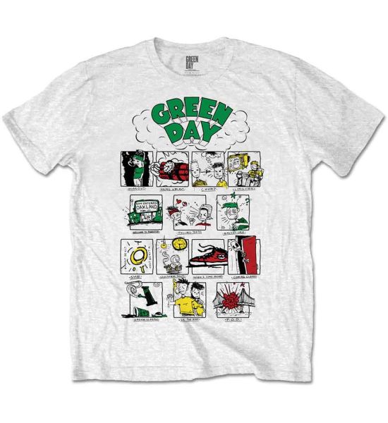 Green Day: Dookie RRHOF - White T-Shirt