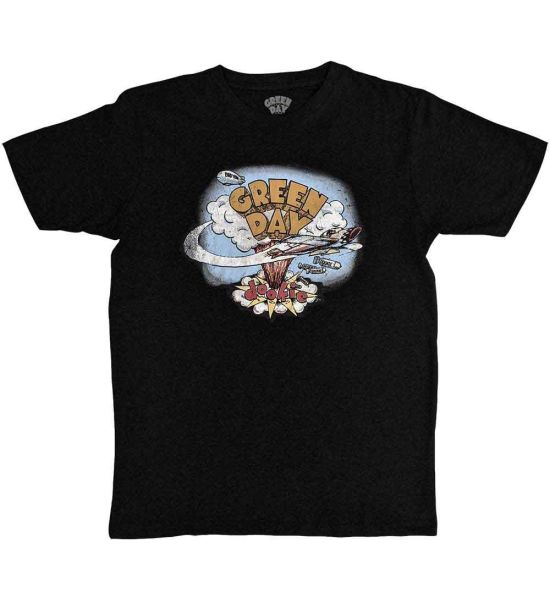 Green Day: Dookie Vintage - Black T-Shirt