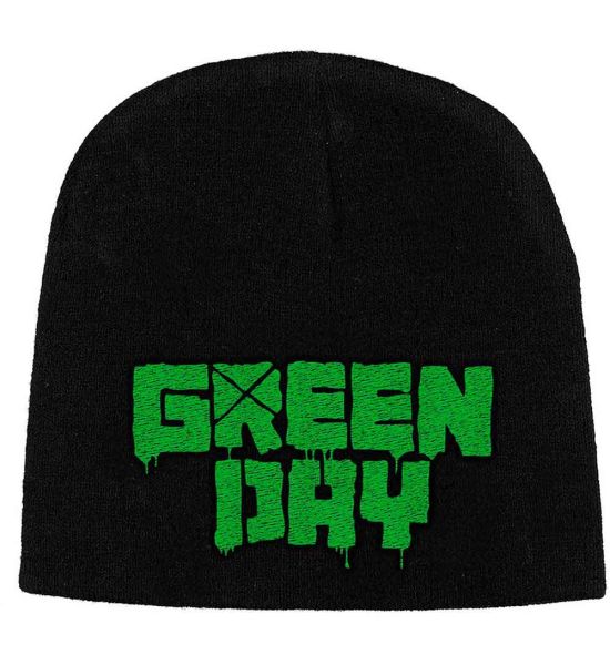 Green Day: Logo - Black Beanie Hat Preorder