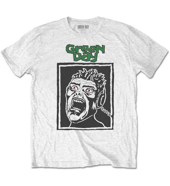 Green Day: Scream - White T-Shirt