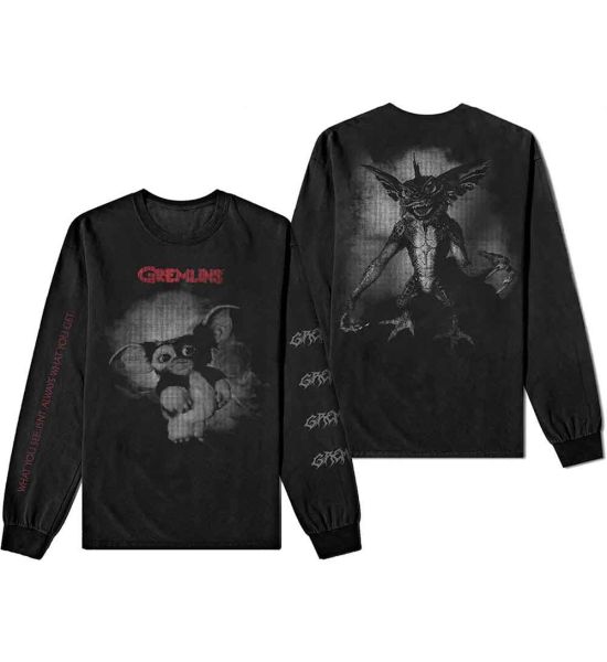 Gremlins: Graphic - Black Long Sleeve T-Shirt