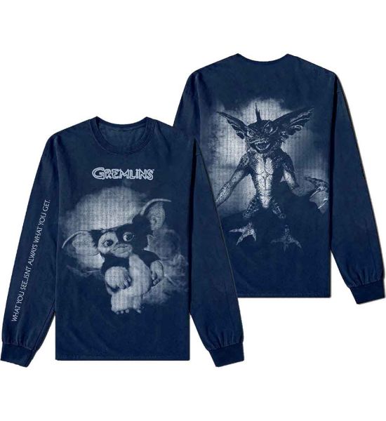 Gremlins: Graphic - Blue Long Sleeve T-Shirt