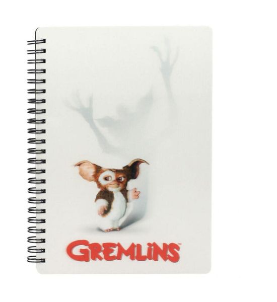 Gremlins: Notebook with 3D-Effect (White) Preorder