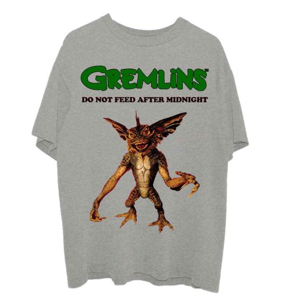 Gremlins: Stripe Do Not Feed - Grey T-Shirt