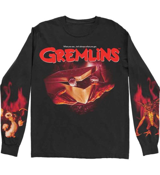 Gremlins: What It Seems - Black Long Sleeve T-Shirt