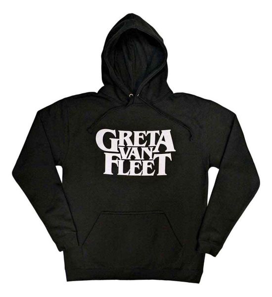 Greta Van Fleet: Logo - Black Pullover Hoodie