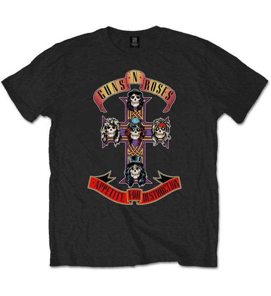 Guns N' Roses: Appetite for Destruction - Black T-Shirt