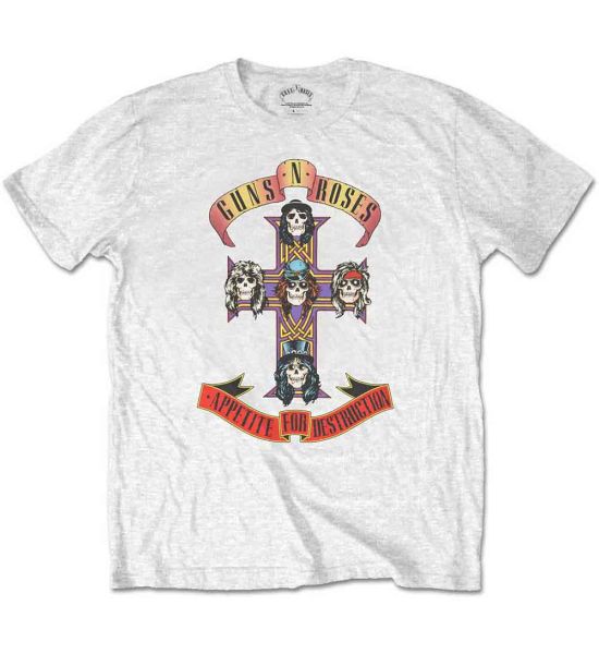 Guns N' Roses: Appetite for Destruction - White T-Shirt