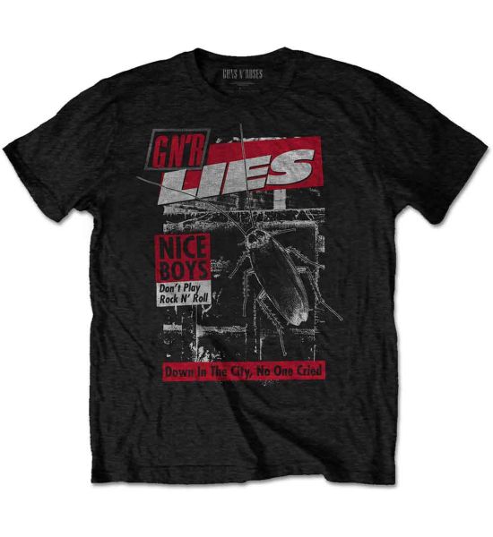 Guns N' Roses: Nice Boys - Black T-Shirt