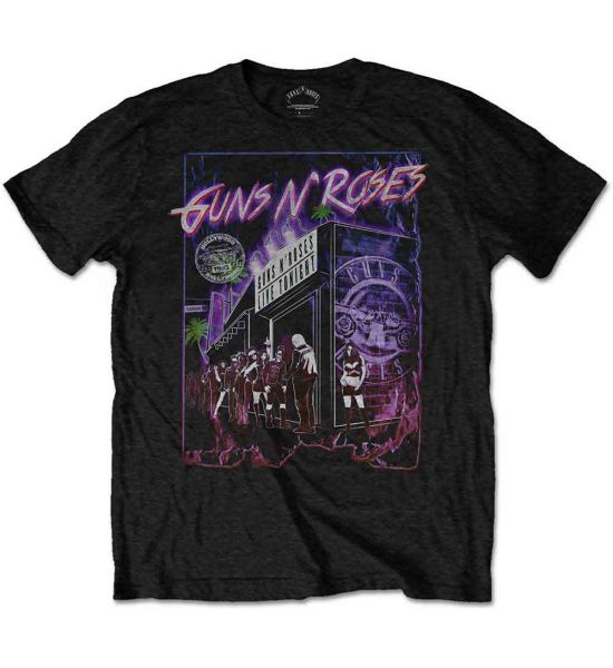 Guns N' Roses: Sunset Boulevard - Black T-Shirt