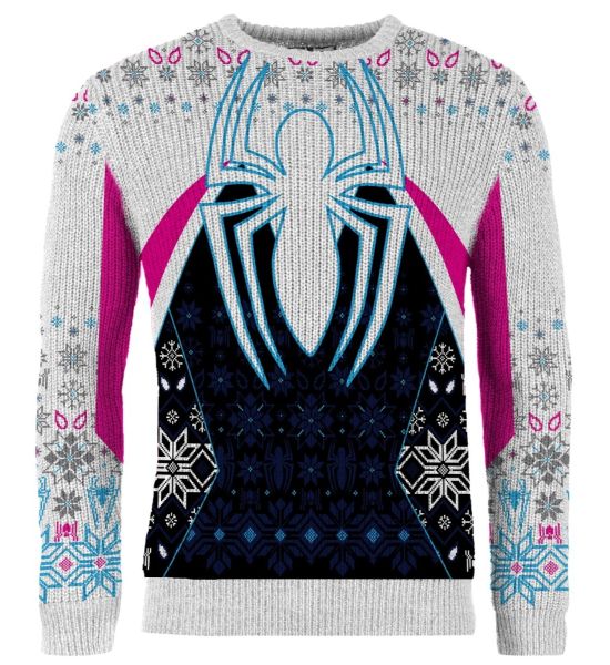 Spider-Gwen: Ghost Of Multiverse Present Ugly Christmas Sweater/Jumper