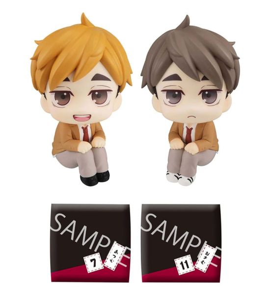 Haikyu!!: Atsumu Miya & Osamu Miya Look Up PVC Statues Set (11cm)