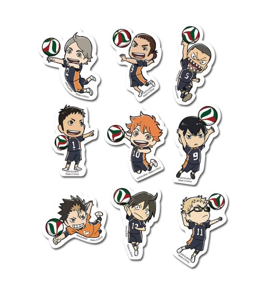 Haikyu!!: Karasuno SD Die-Cut Sticker Set Preorder