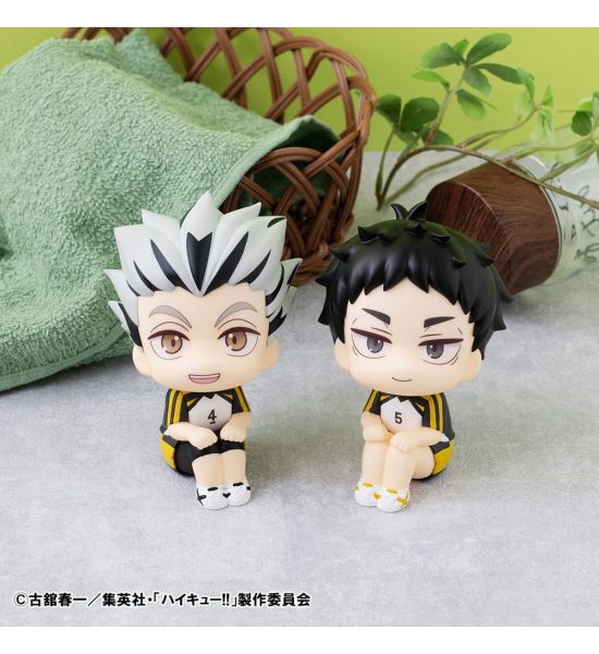 Haikyu!!: Kotaro Bokuto & Keiji Akaashi Uniform Ver. PVC Statues (11cm with gift) Preorder