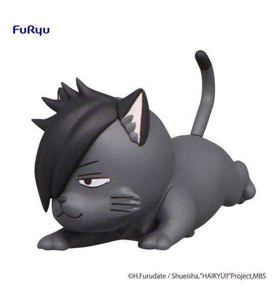 Haikyu!!: Kuroo Cat Noodle Stopper PVC Statue Petit (6cm)