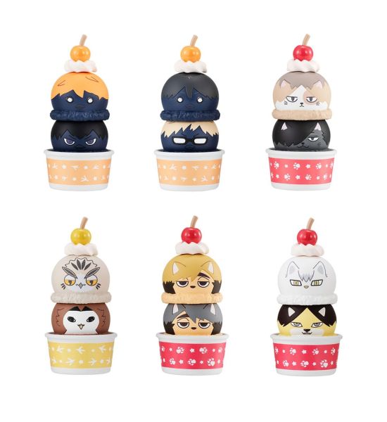 Haikyu!!: Tsumichen Stack up & Change Trading Figure (6-Pack, 8cm with gift) Preorder