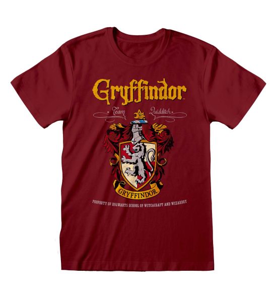 Harry Potter: Gryffindor Red Crest T-Shirt