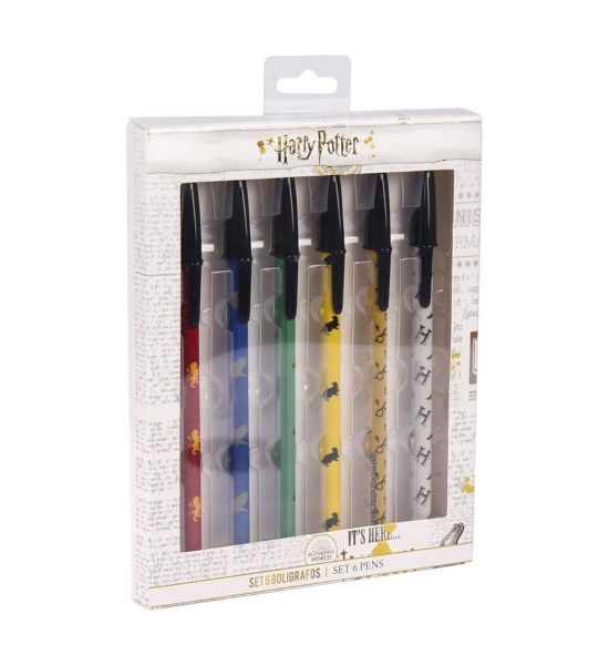 Harry Potter: Ball Pen 6-Pack Preorder