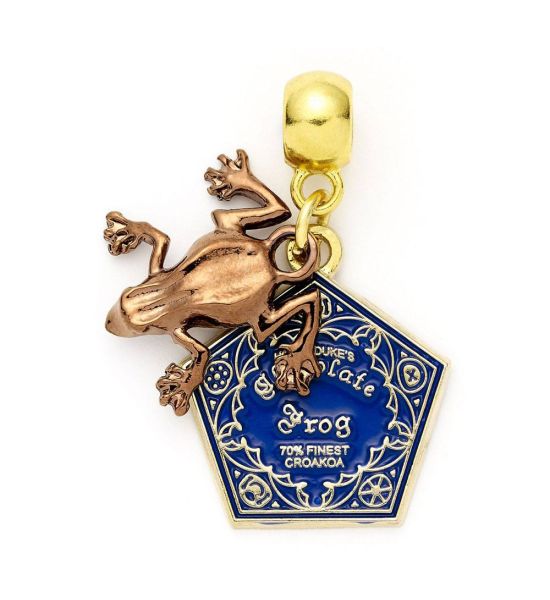 Harry Potter: Charm Chocolate Frog (Gold Plated) Preorder