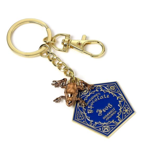 Harry Potter: Chocolate Frog Keychain (gold plated)