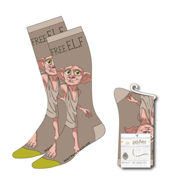 Harry Potter Chaussettes Dobby Free Elf 38 45 Precommande Merchoid France